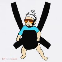 Carlos Hangover Baby with sunglasses in a strap T-Shirt thumb 7