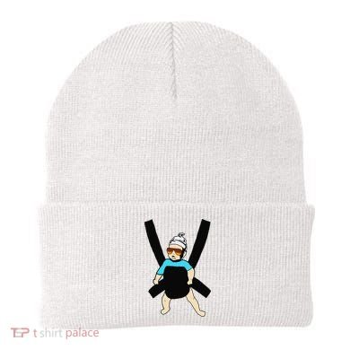 Carlos Hangover Baby with sunglasses in a strap Beanie