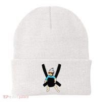Carlos Hangover Baby with sunglasses in a strap Beanie thumb 0