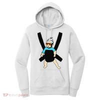 Carlos Hangover Baby with sunglasses in a strap Women's Hoodie thumb 0