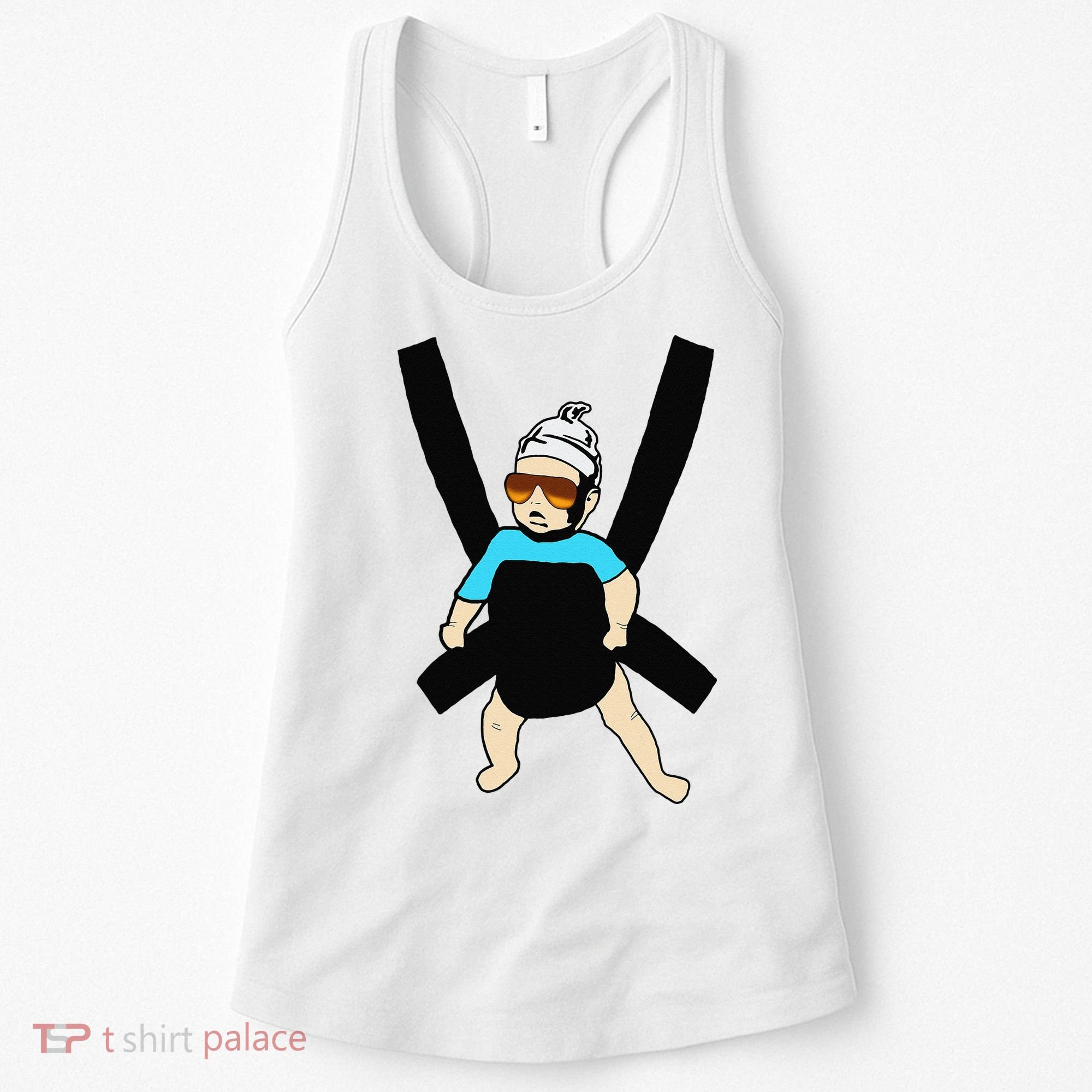 Carlos Hangover Baby with sunglasses in a strap Women's Tank Top