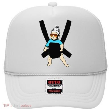 Carlos Hangover Baby with sunglasses in a strap Hat