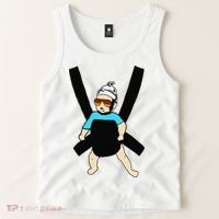 Carlos Hangover Baby with sunglasses in a strap Tank Top thumb 2