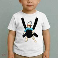 Carlos Hangover Baby with sunglasses in a strap Toddler T-Shirt thumb 2