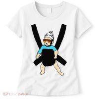 Carlos Hangover Baby with sunglasses in a strap Women's T-Shirt thumb 0