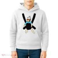 Carlos Hangover Baby with sunglasses in a strap Kids Hoodie thumb 4