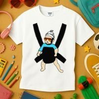 Carlos Hangover Baby with sunglasses in a strap Kids T-Shirt thumb 3