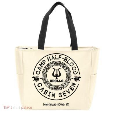Camp Half Blood Percy Jackson Cabin Seven Tote Bag