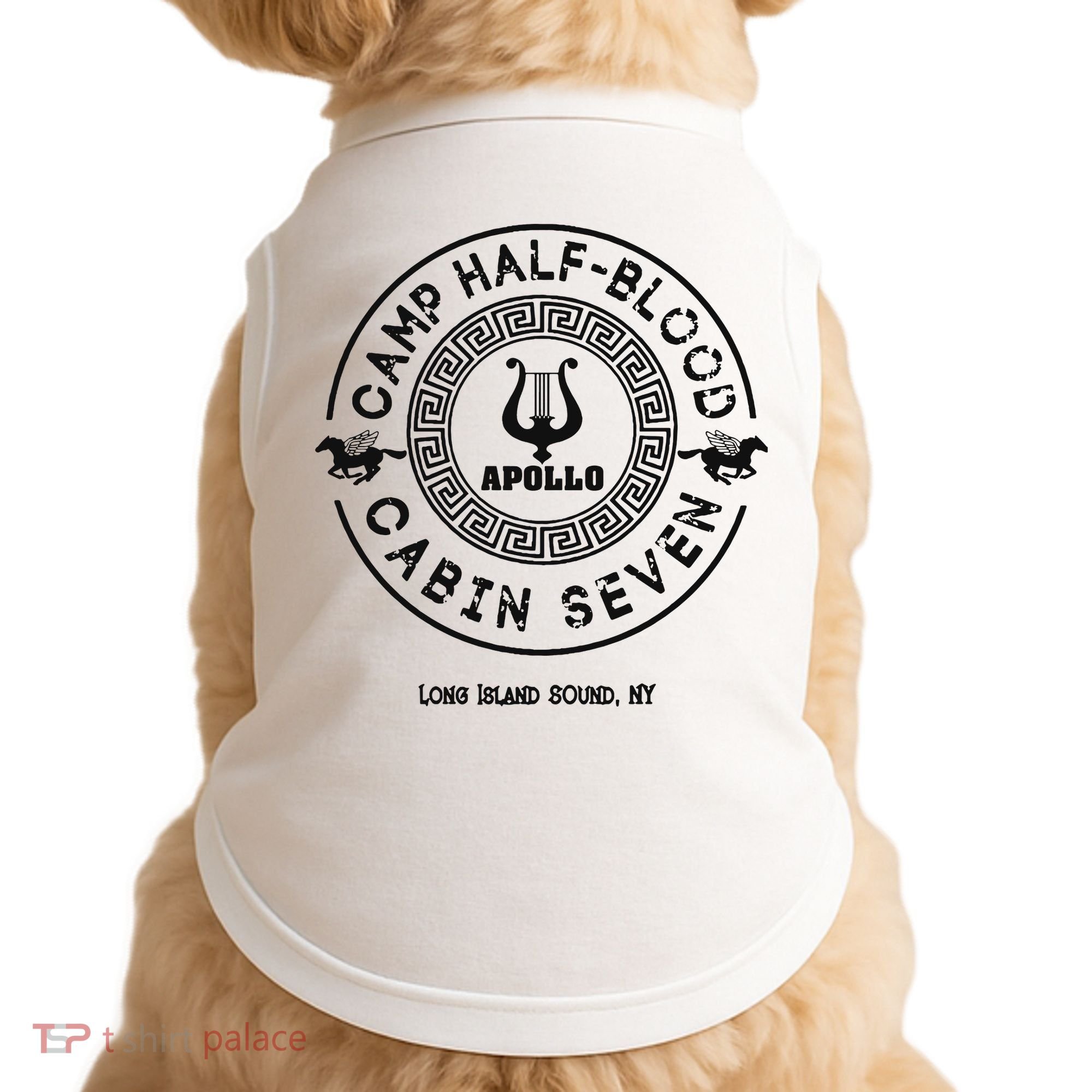 Camp Half Blood Percy Jackson Cabin Seven Doggie Tank