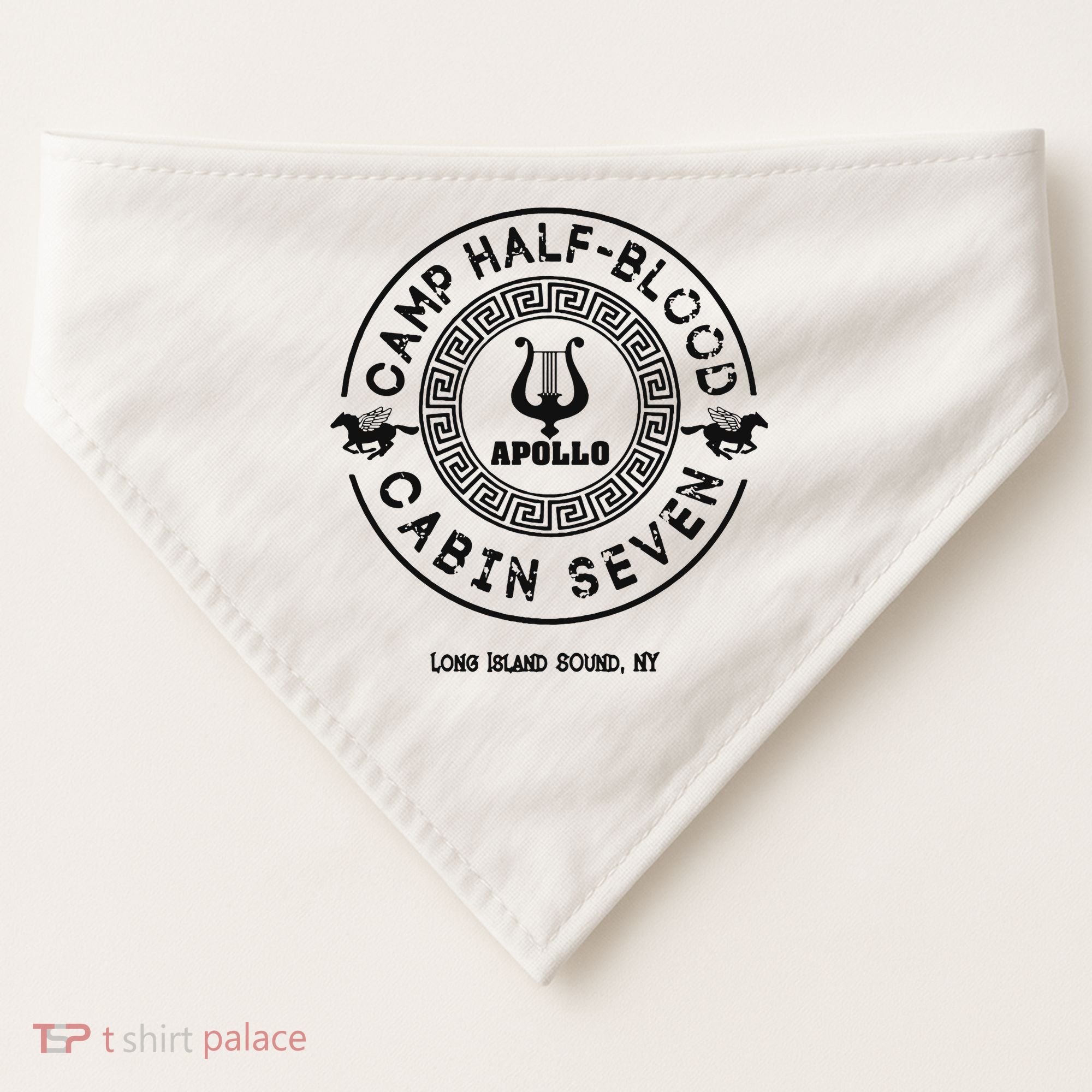 Camp Half Blood Percy Jackson Cabin Seven USA-Made Doggie Bandana