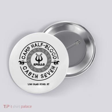 Camp Half Blood Percy Jackson Cabin Seven Button