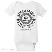 Camp Half Blood Percy Jackson Cabin Seven Baby Bodysuit thumb 0