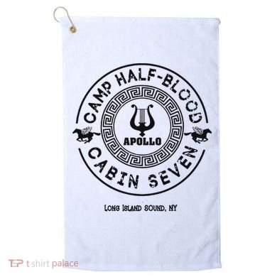Camp Half Blood Percy Jackson Cabin Seven Golf Towel