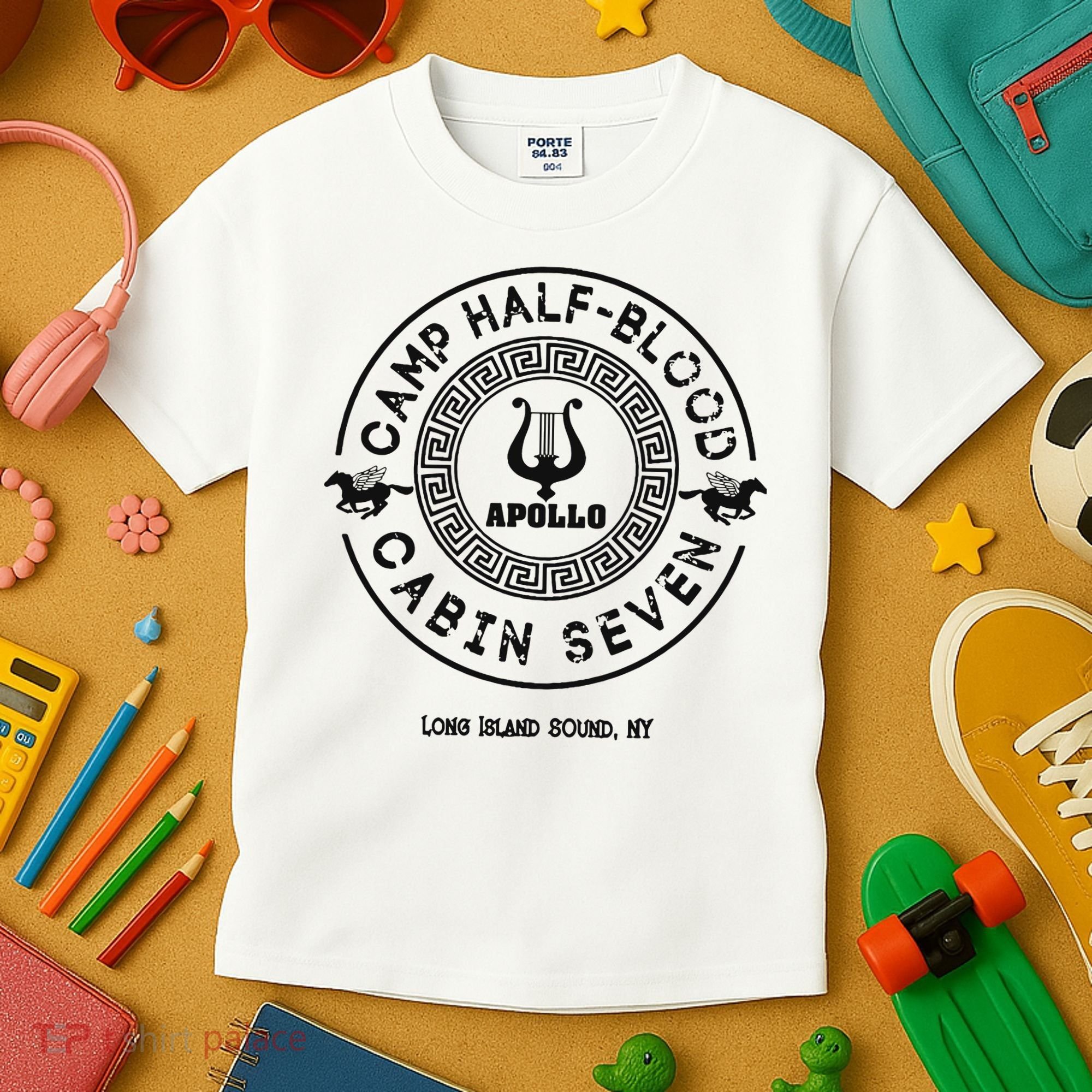 Camp Half Blood Percy Jackson Cabin Seven Kids T-Shirt