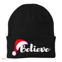 Christmas Holidays Believe Santa Claus Beanie thumb 0