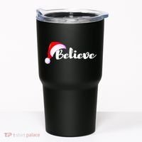 Christmas Holidays Believe Santa Claus Tumbler thumb 0
