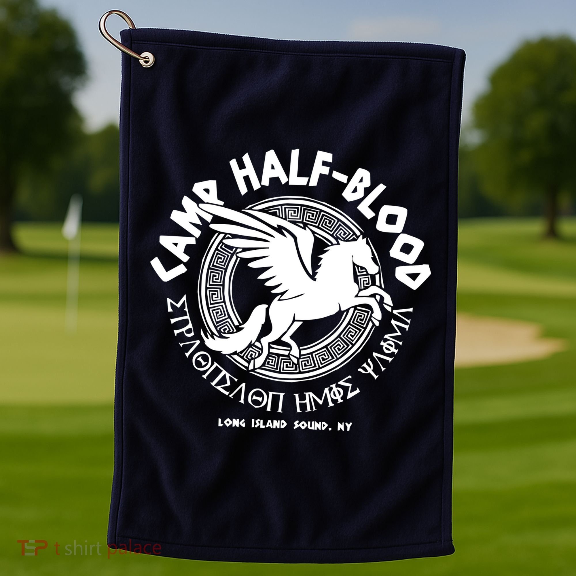 Camp Half Blood Long Island Golf Towel