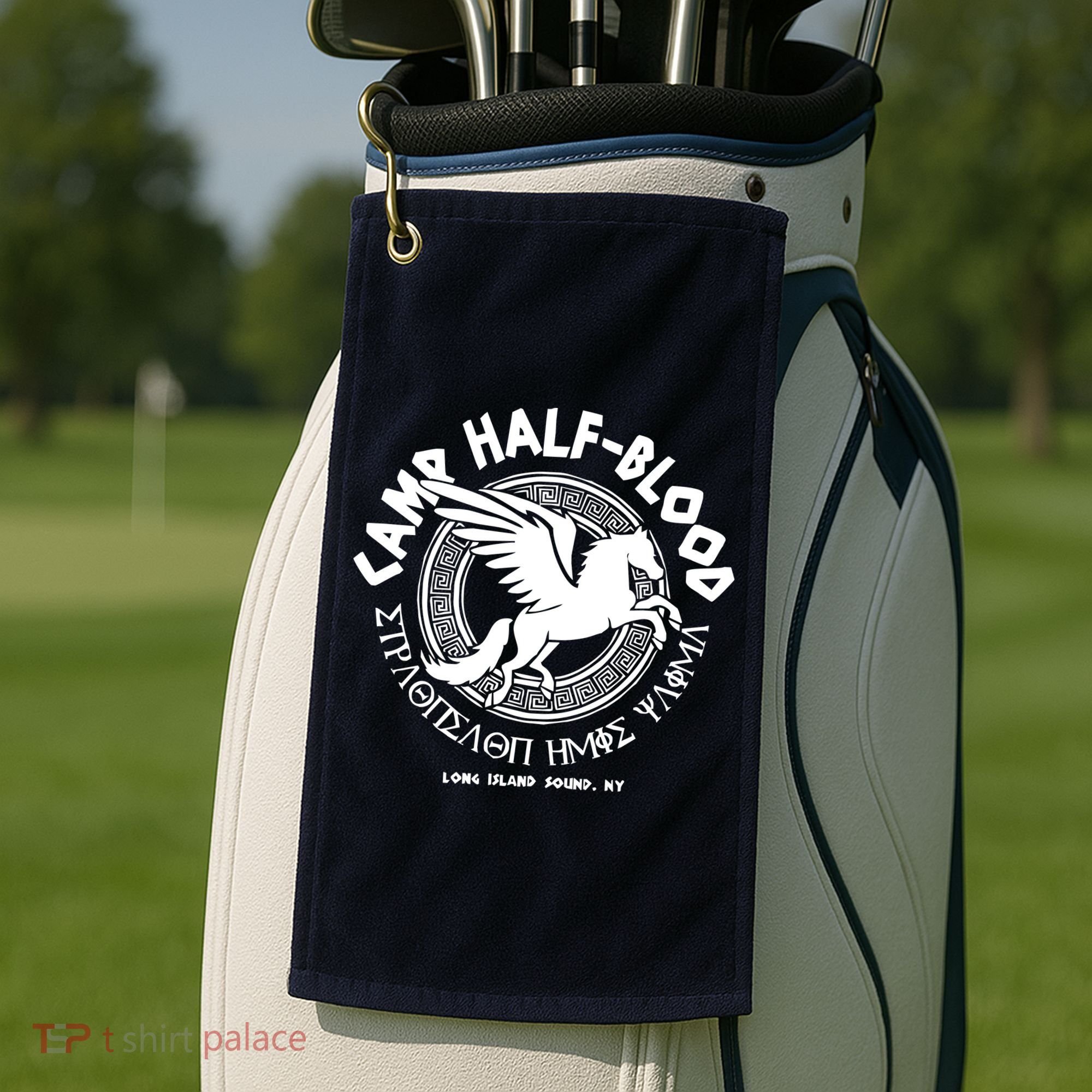 Camp Half Blood Long Island Golf Towel