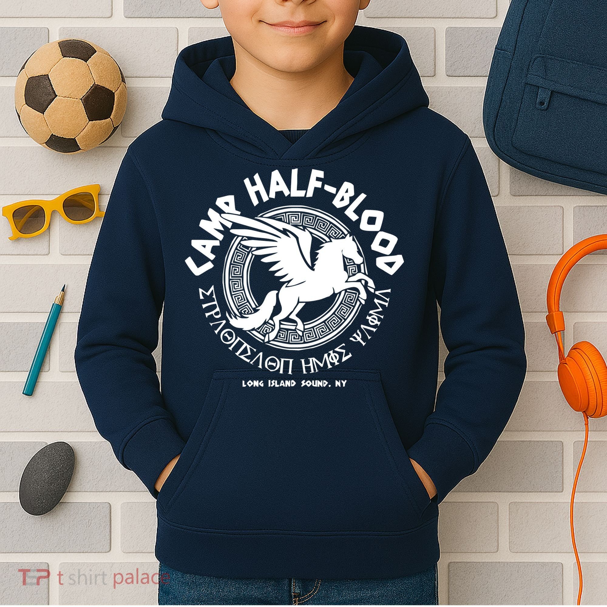 Camp Half Blood Long Island Kids Hoodie