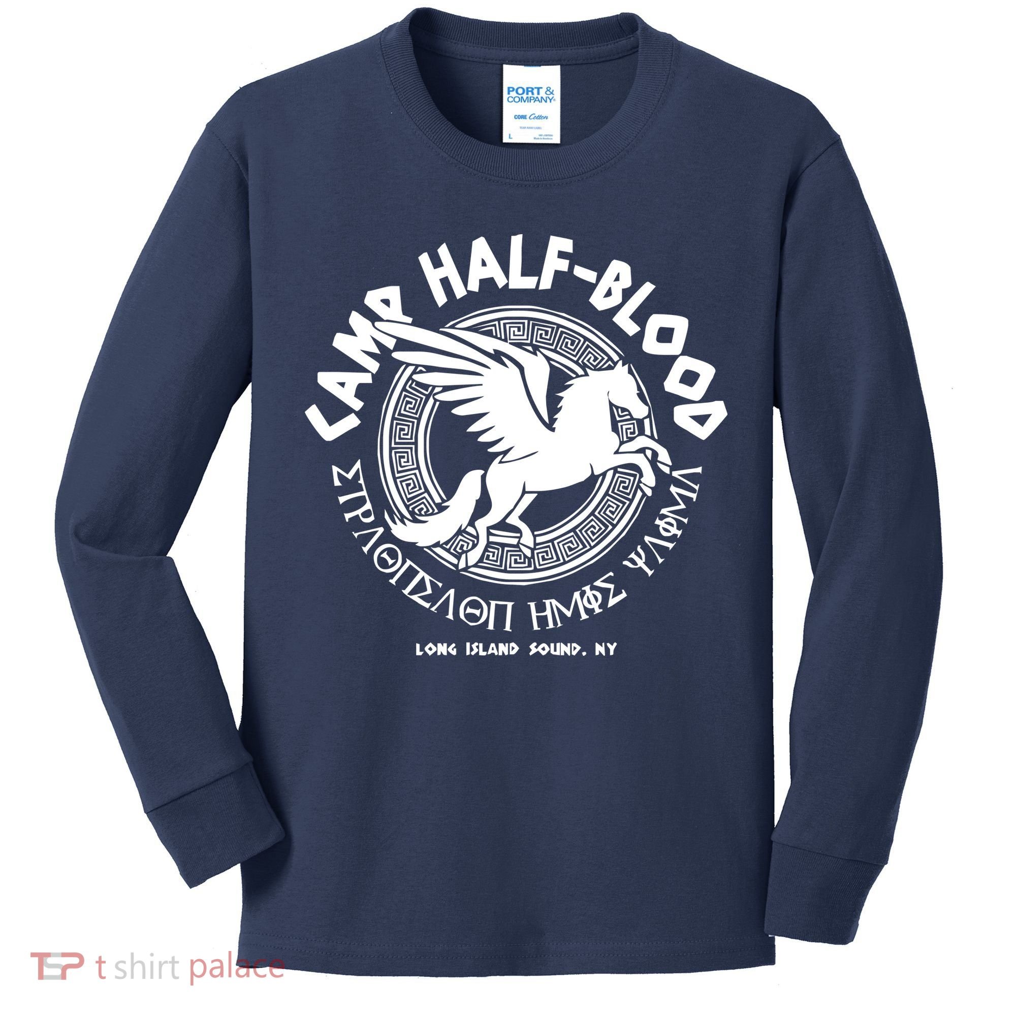 Camp Half Blood Long Island Kids Long Sleeve Shirt