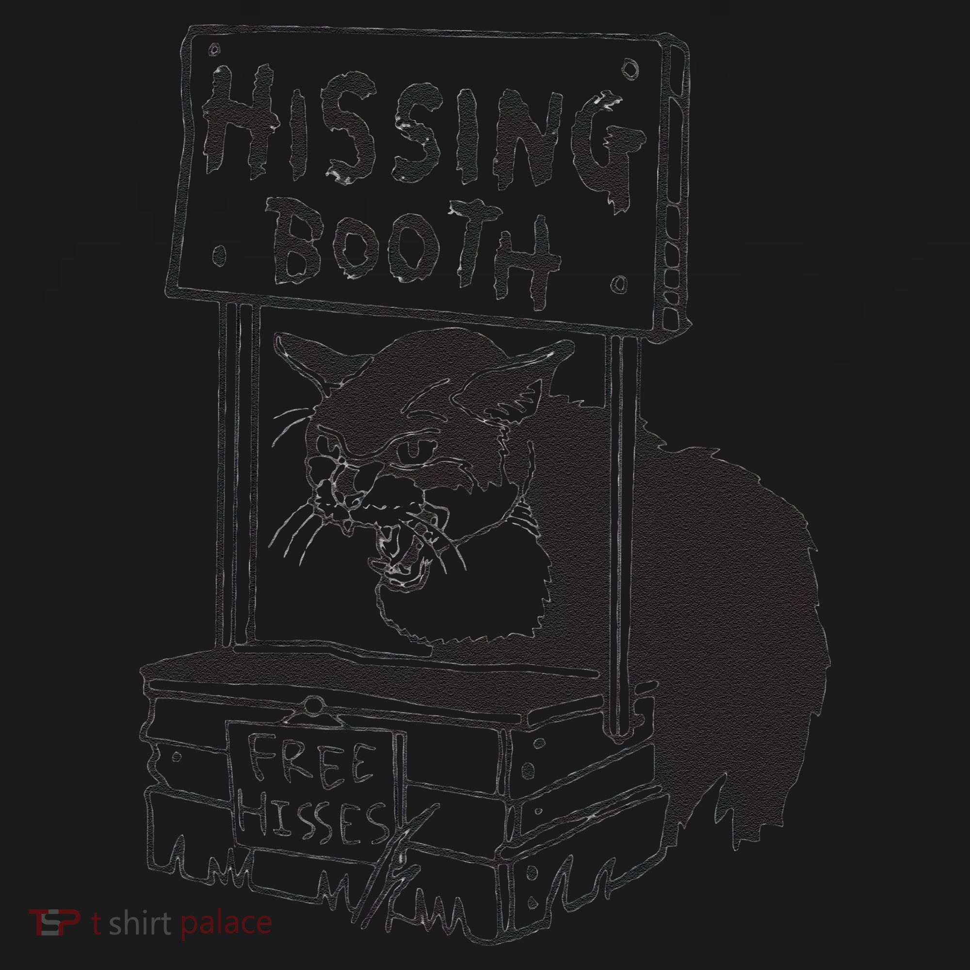 Cat Hissing Booth Free Hisses Backpack