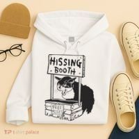 Cat Hissing Booth Free Hisses Hoodie thumb 4