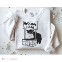 Cat Hissing Booth Free Hisses Sweatshirt thumb 2