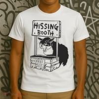 Cat Hissing Booth Free Hisses T-Shirt thumb 3