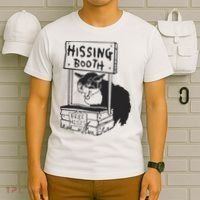 Cat Hissing Booth Free Hisses T-Shirt thumb 6