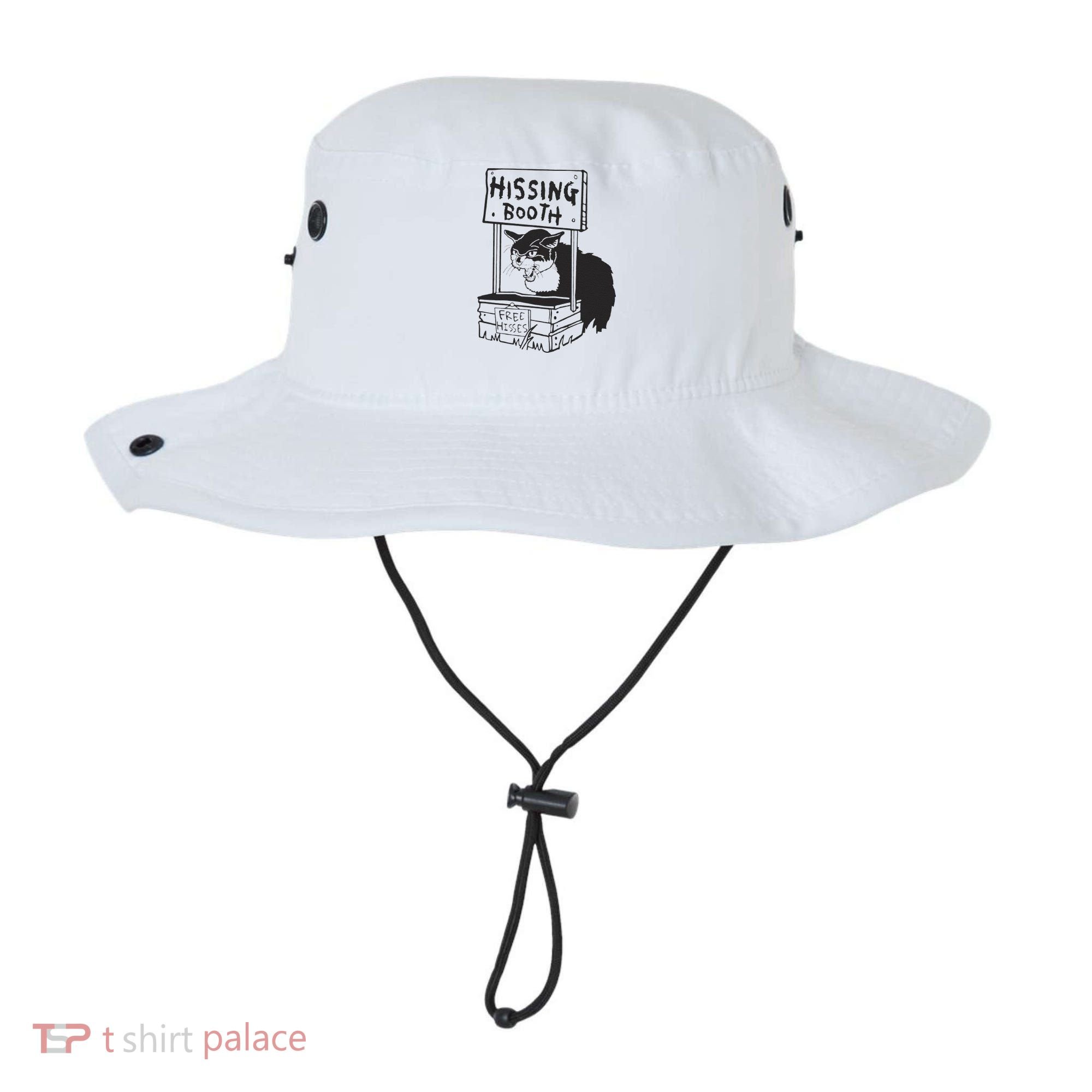 Cat Hissing Booth Free Hisses Bucket Hat