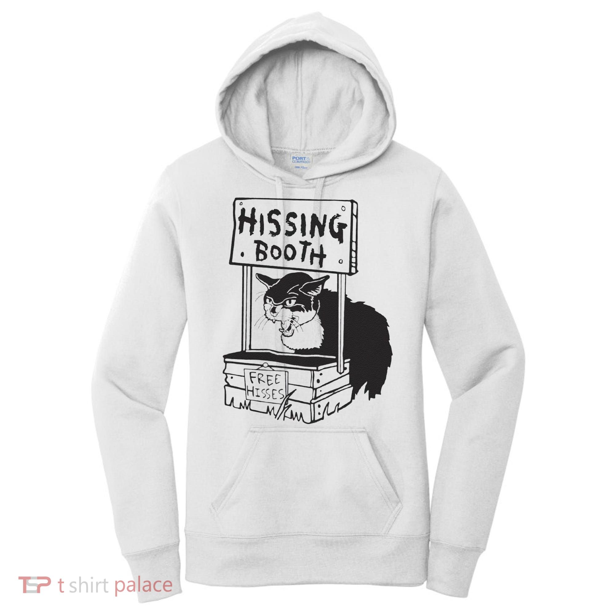 Cat Hissing Booth Free Hisses Women's Hoodie