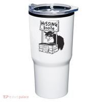 Cat Hissing Booth Free Hisses Tumbler thumb 0
