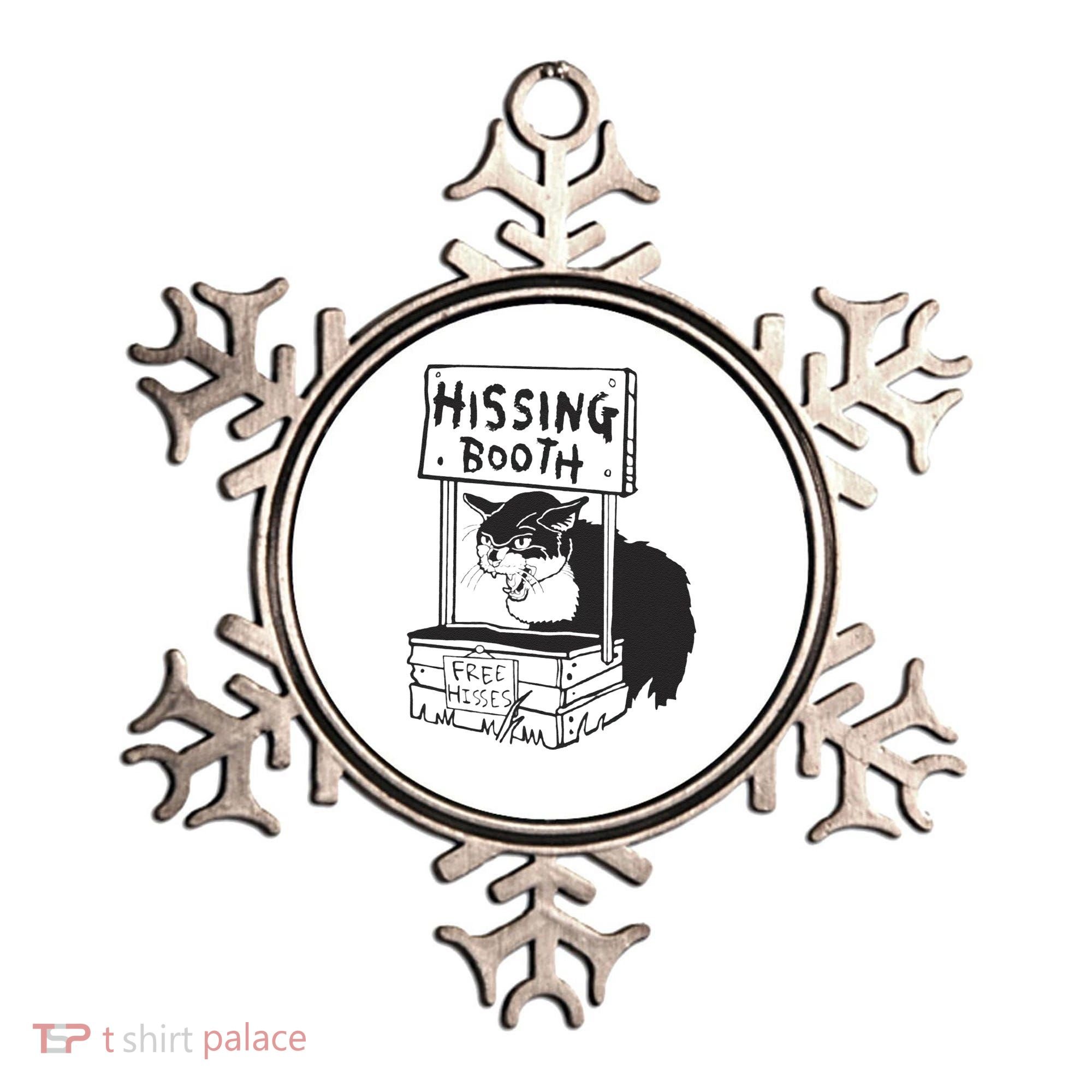 Cat Hissing Booth Free Hisses Ornament