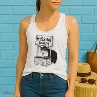 Cat Hissing Booth Free Hisses Women's Tank Top thumb 2