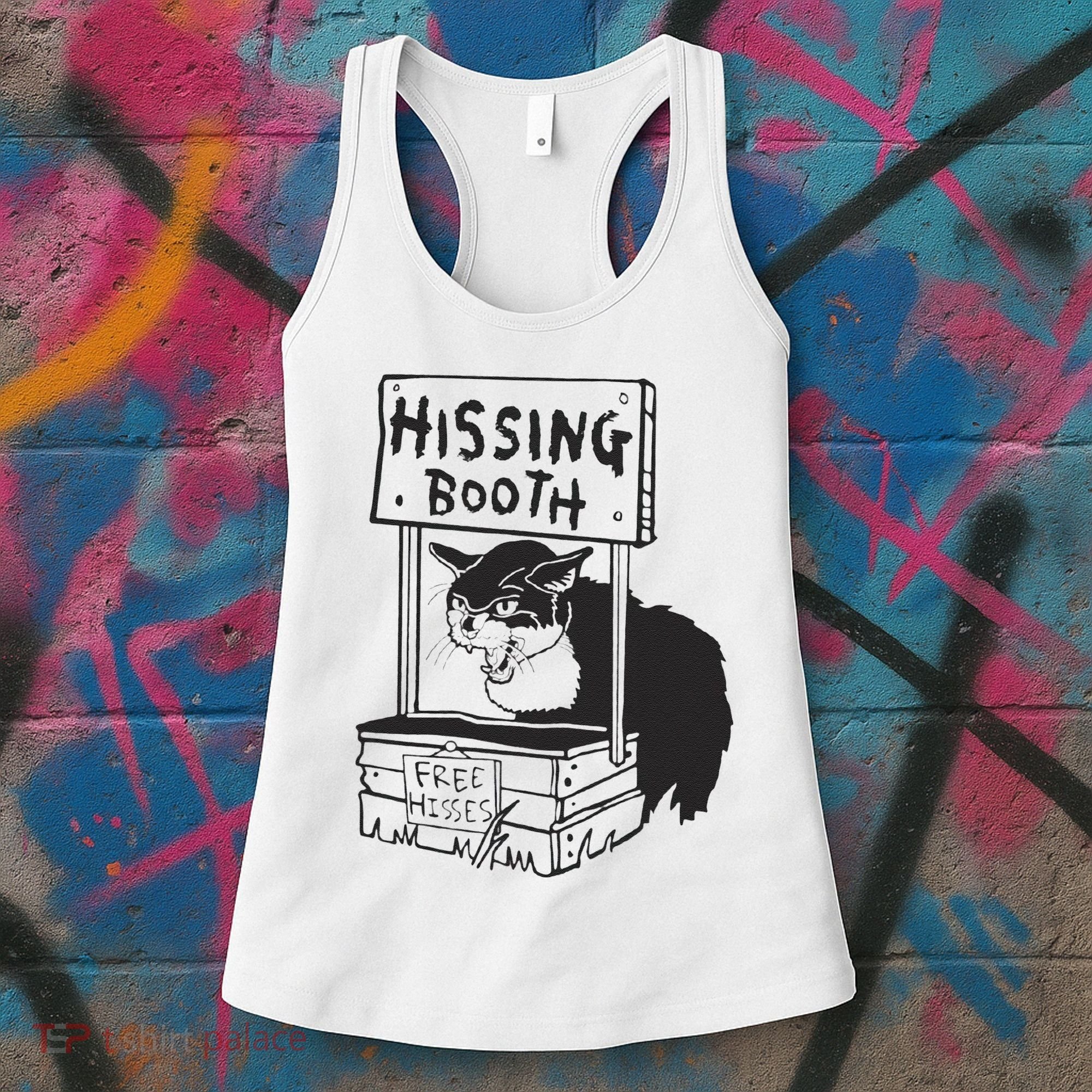 Cat Hissing Booth Free Hisses Women's Tank Top