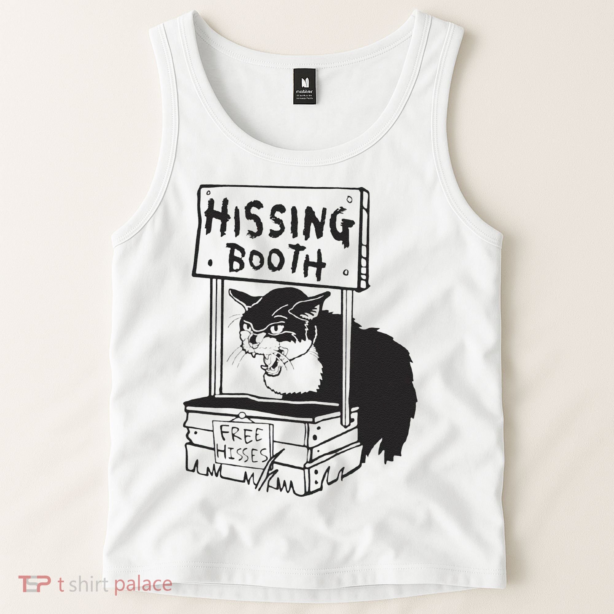 Cat Hissing Booth Free Hisses Tank Top