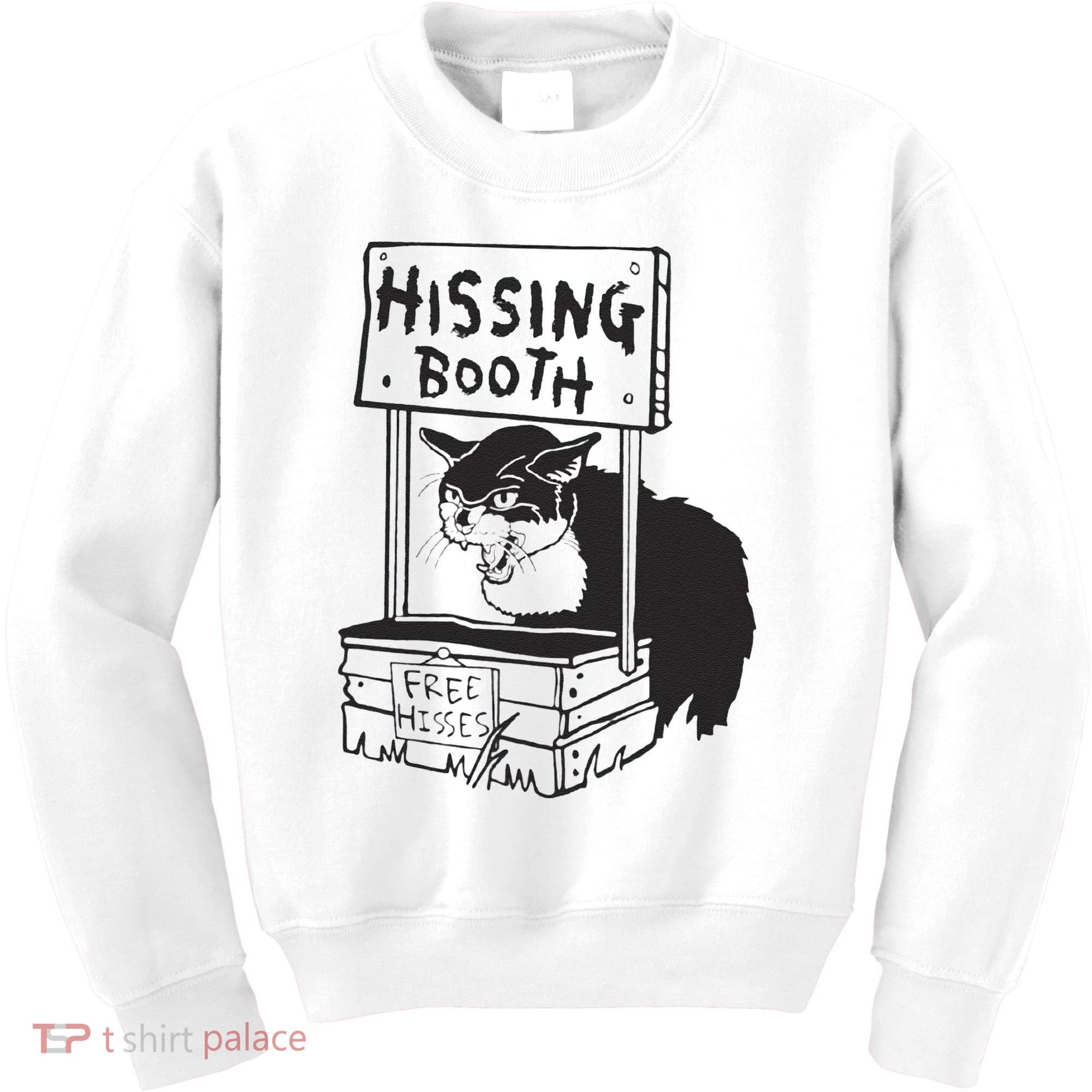 Cat Hissing Booth Free Hisses Kids Sweatshirt