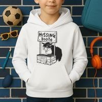 Cat Hissing Booth Free Hisses Kids Hoodie thumb 2