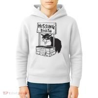 Cat Hissing Booth Free Hisses Kids Hoodie thumb 4