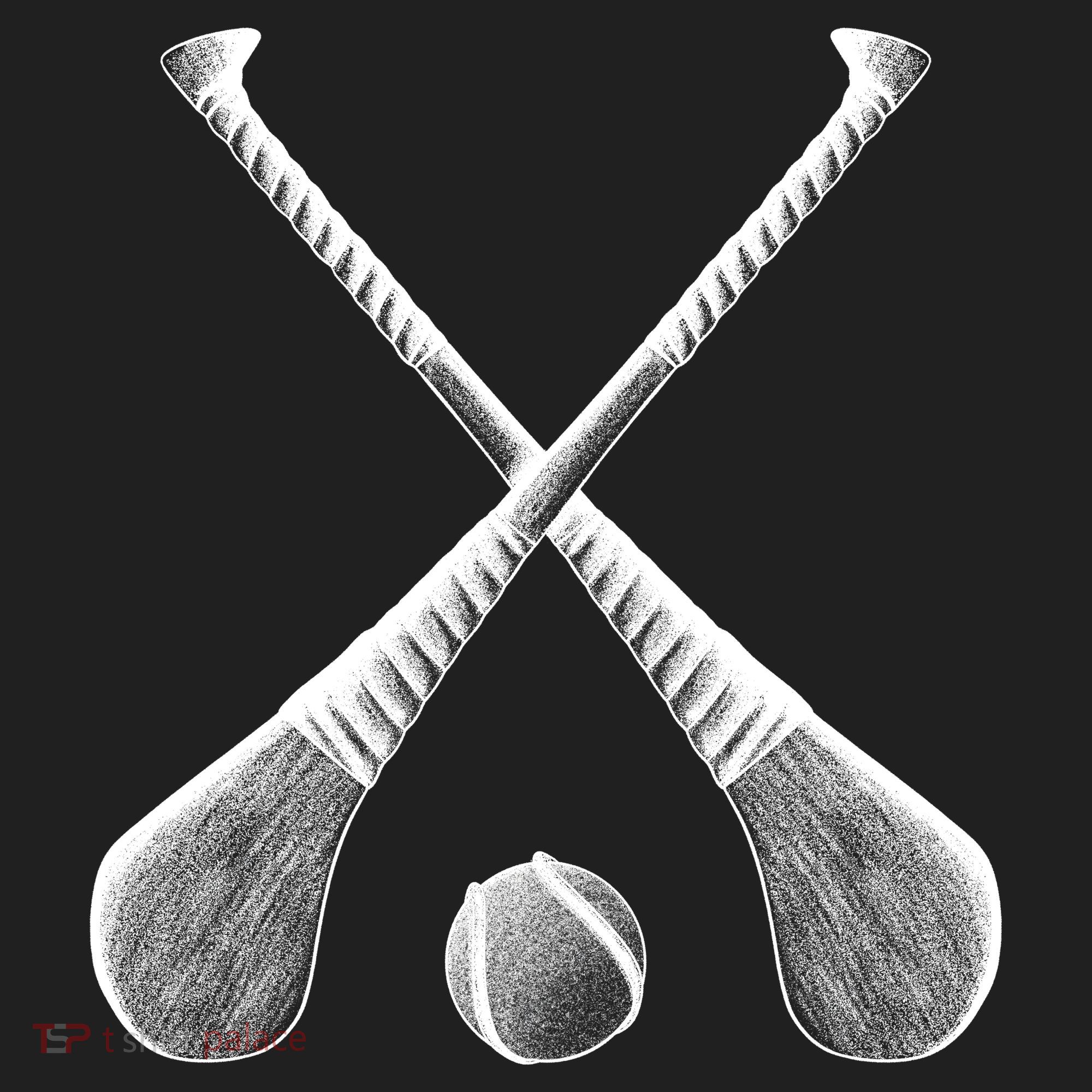Crossed Hurling Bats Women's Sweatshirt