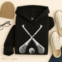 Crossed Hurling Bats Hoodie thumb 4