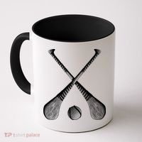 Crossed Hurling Bats Coffee Mug thumb 0