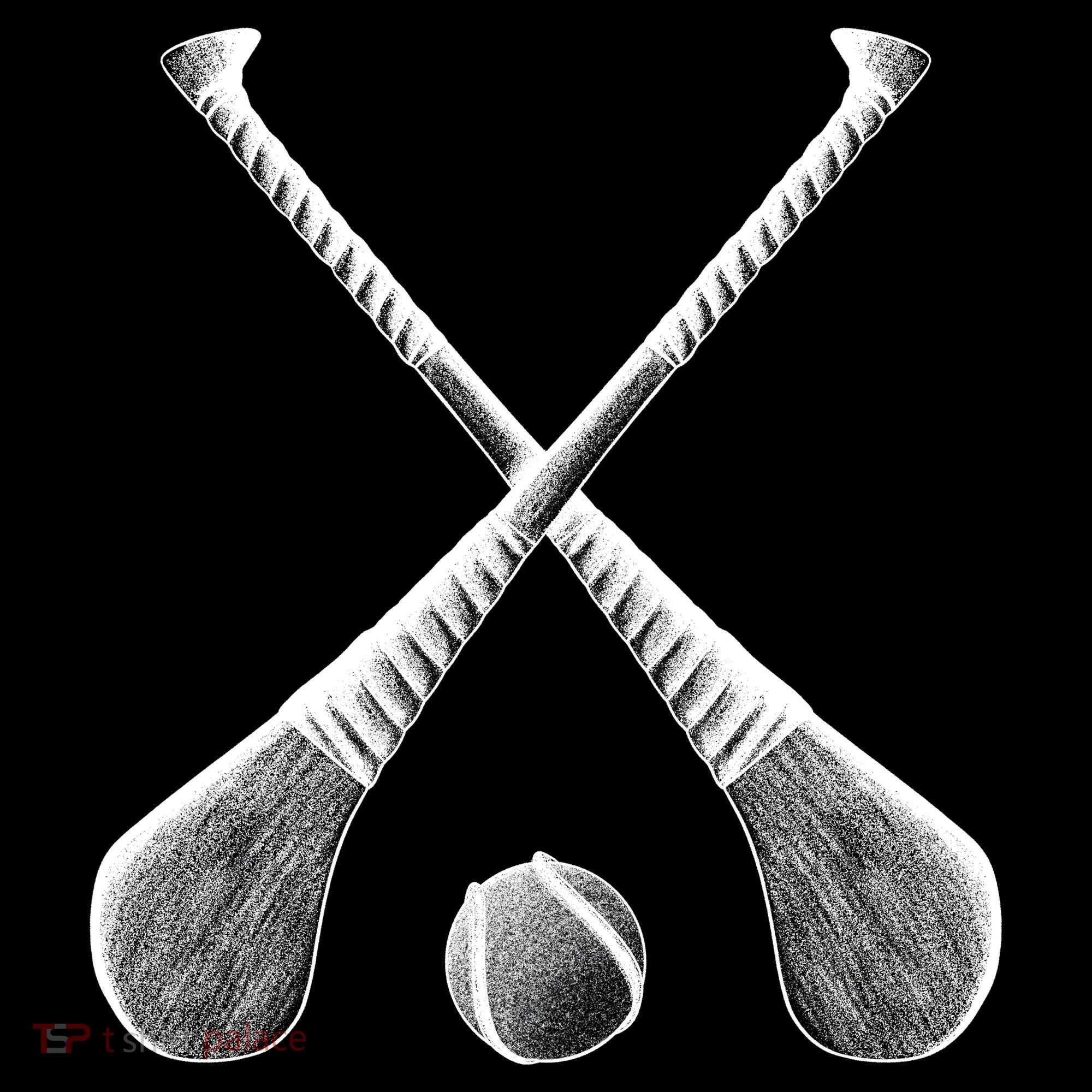 Crossed Hurling Bats Women's Hoodie