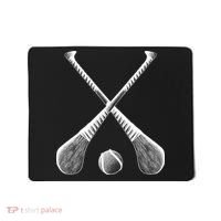 Crossed Hurling Bats Mousepad thumb 0