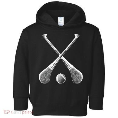 Crossed Hurling Bats Toddler Hoodie