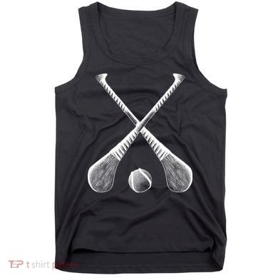 Crossed Hurling Bats Tank Top
