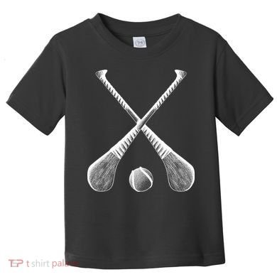 Crossed Hurling Bats Toddler T-Shirt