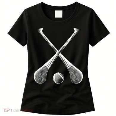 Crossed Hurling Bats Women's T-Shirt