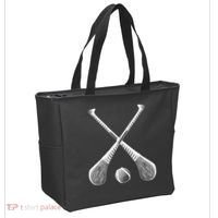 Crossed Hurling Bats Tote Bag thumb 2