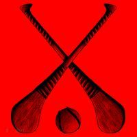 Crossed Hurling Bats Santa Hat thumb 1